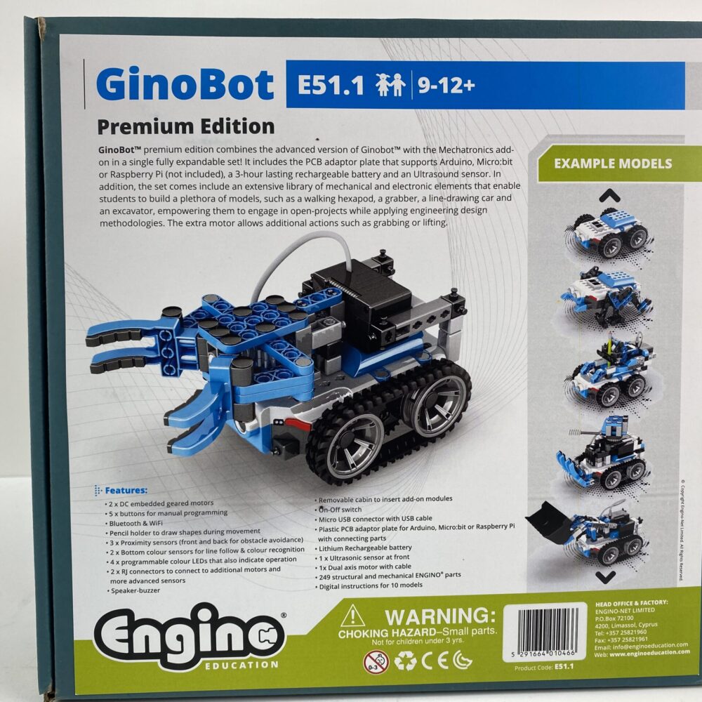 робот GinoBot в Комплектації Premium Edition