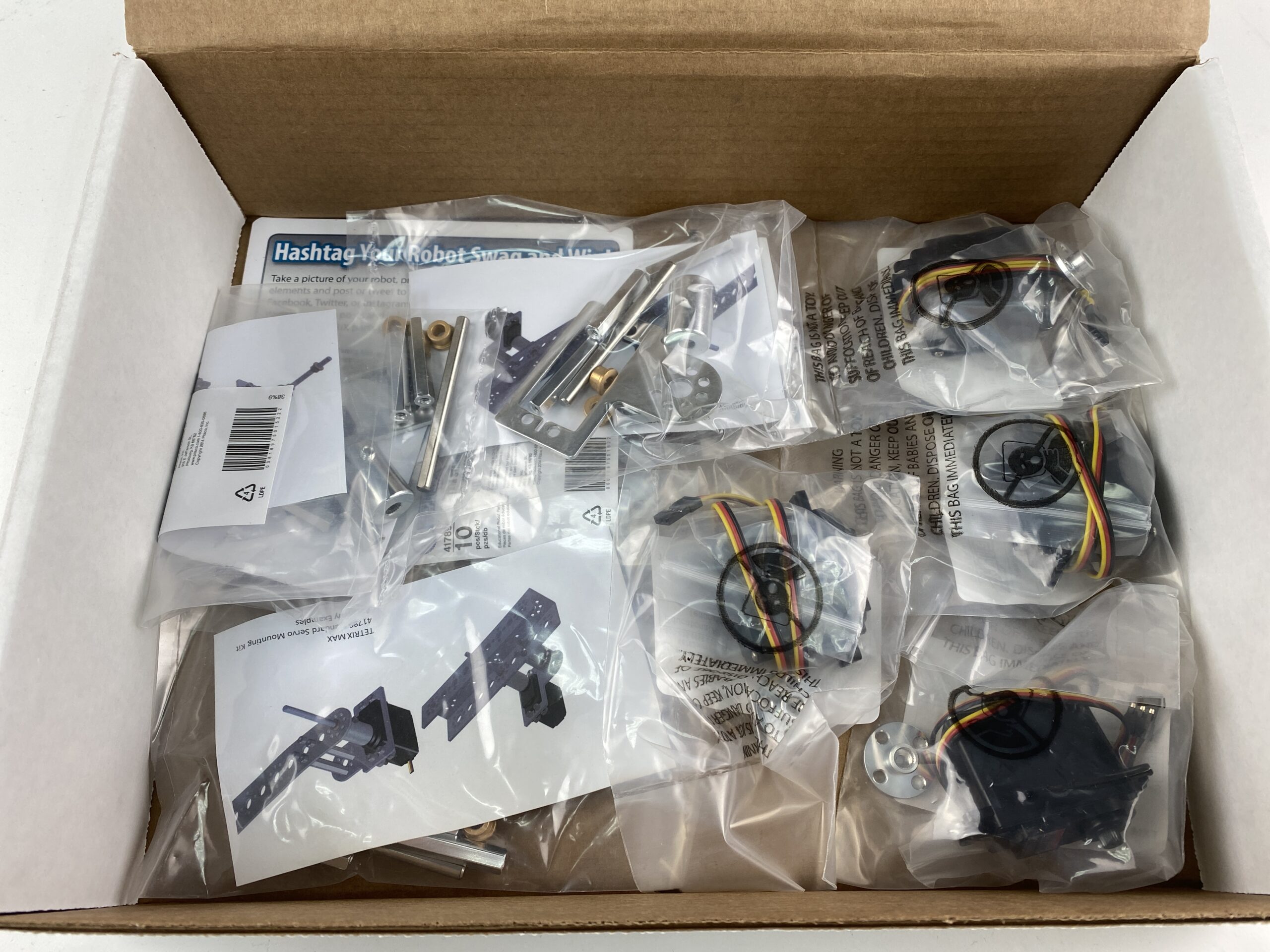Набір компонентів TETRIX MAX Servo Motor Pack - Зображення 2